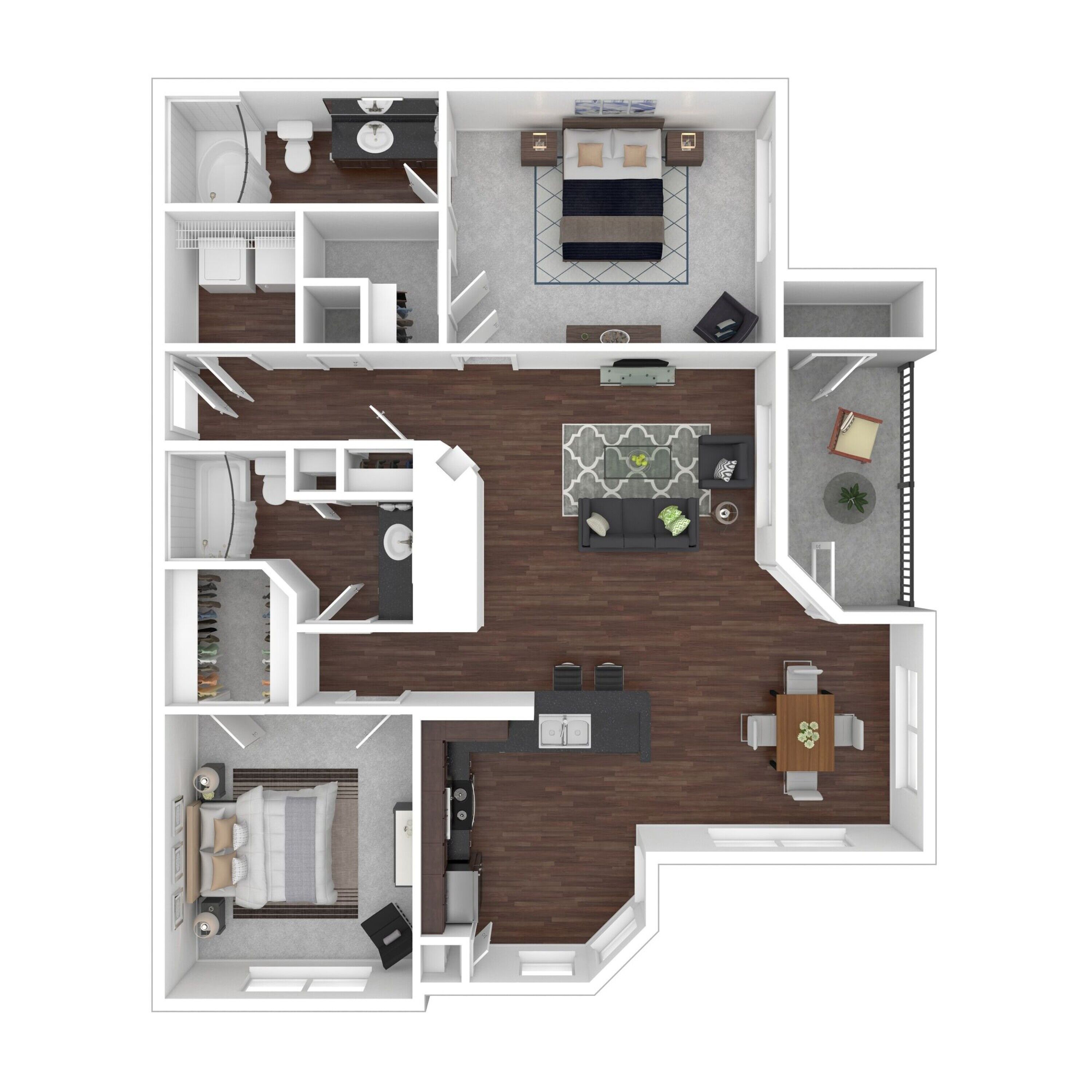 B2 floor plan