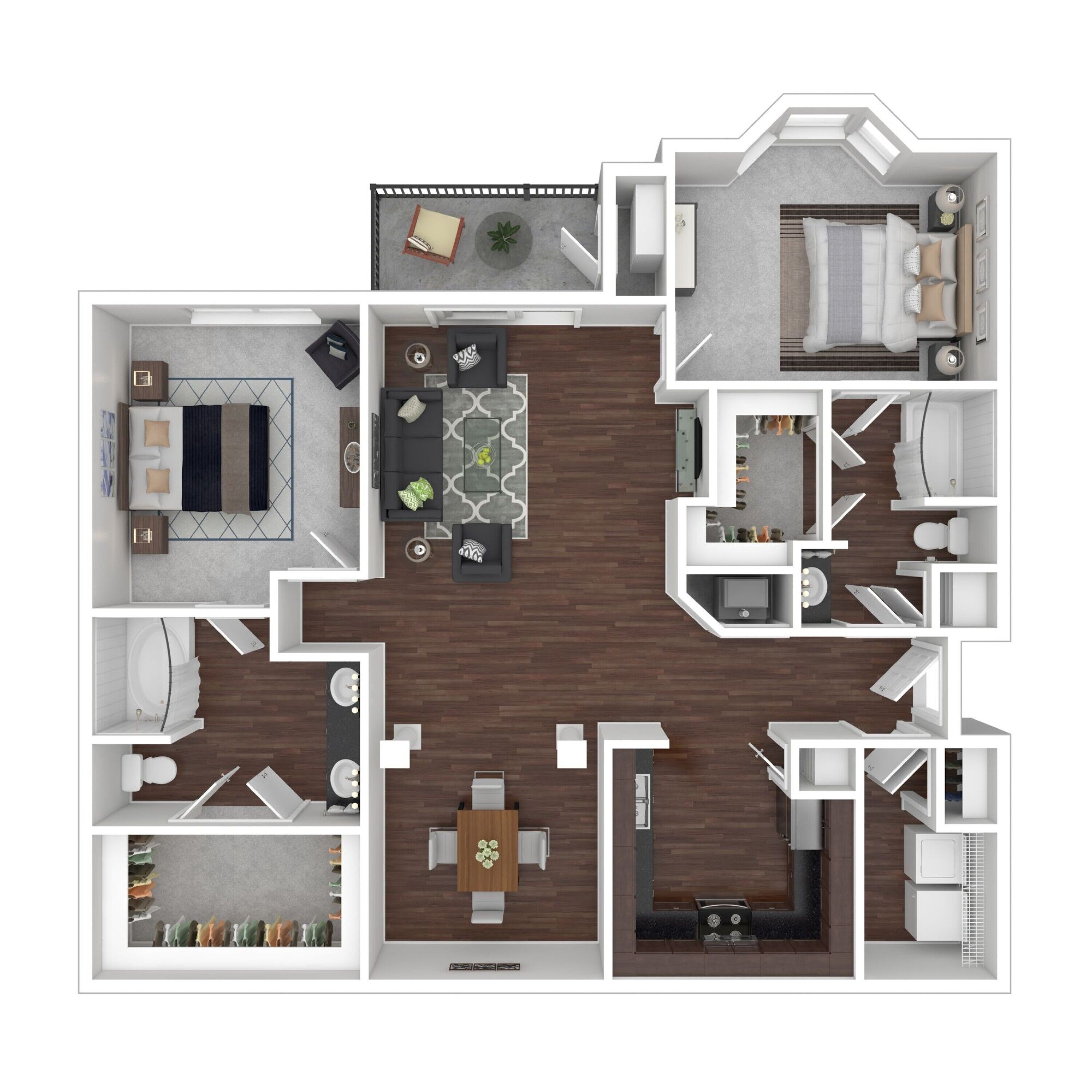B2 floor plan