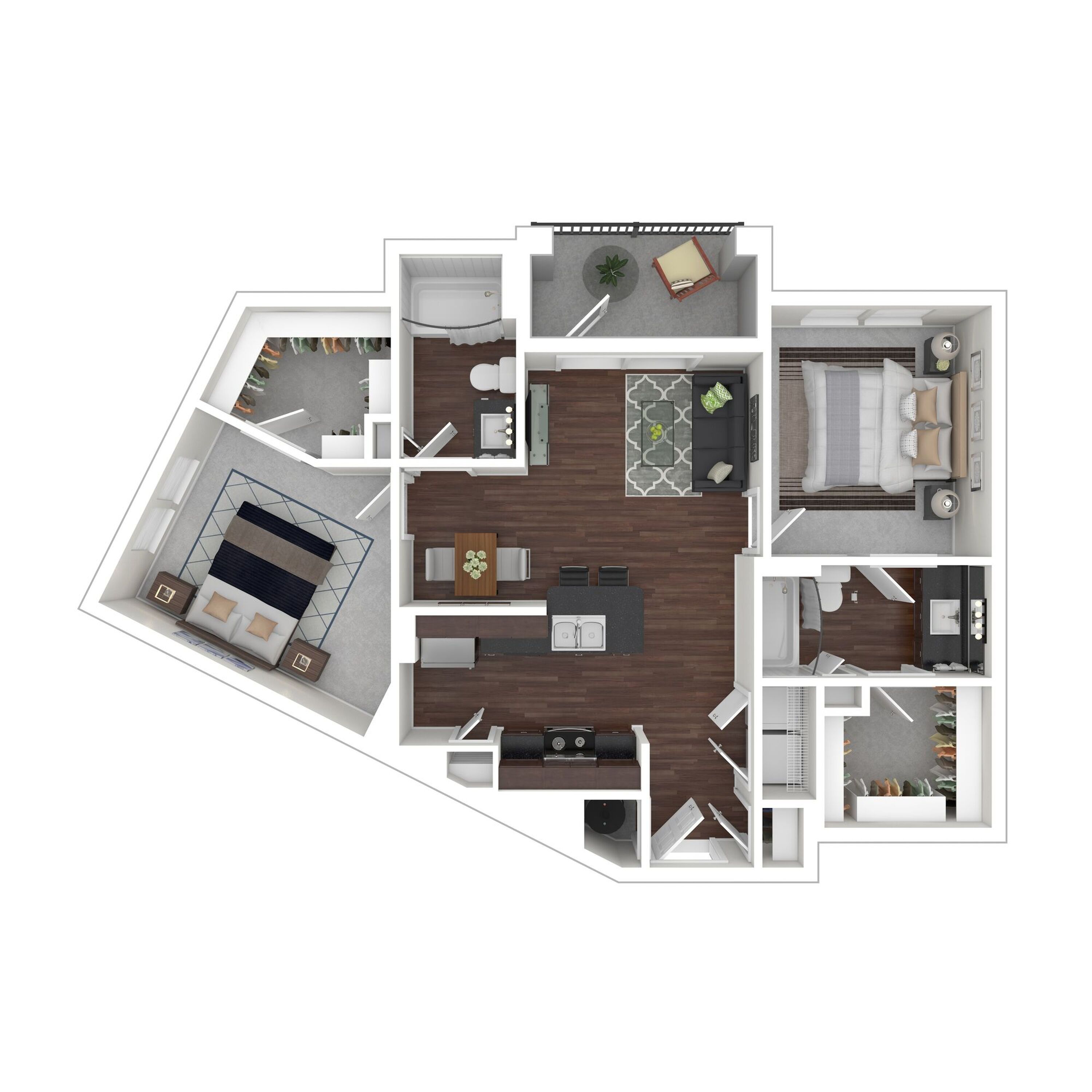 B1 District floor plan