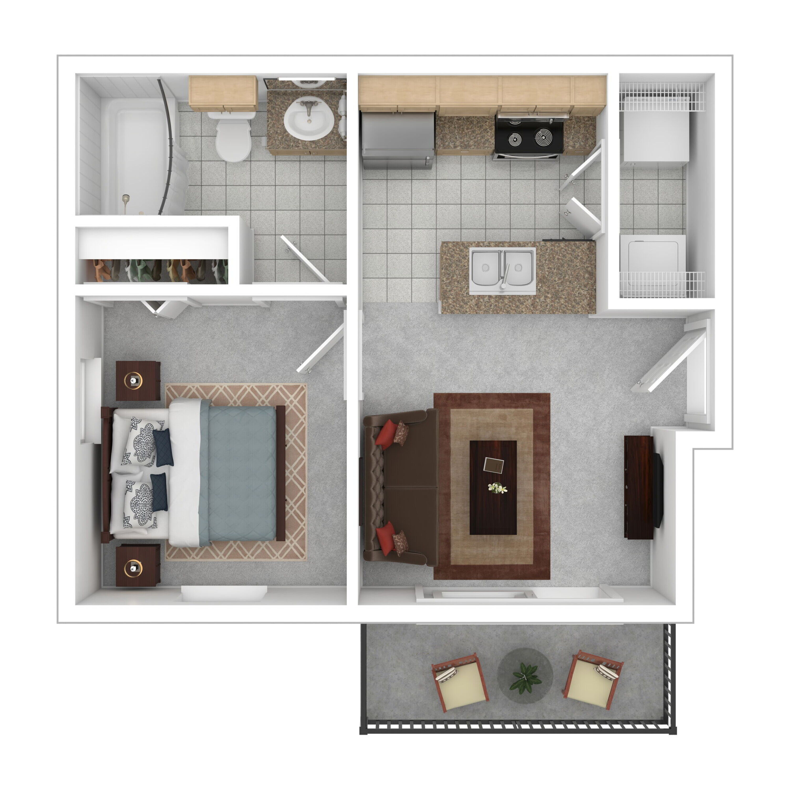 A1 floor plan