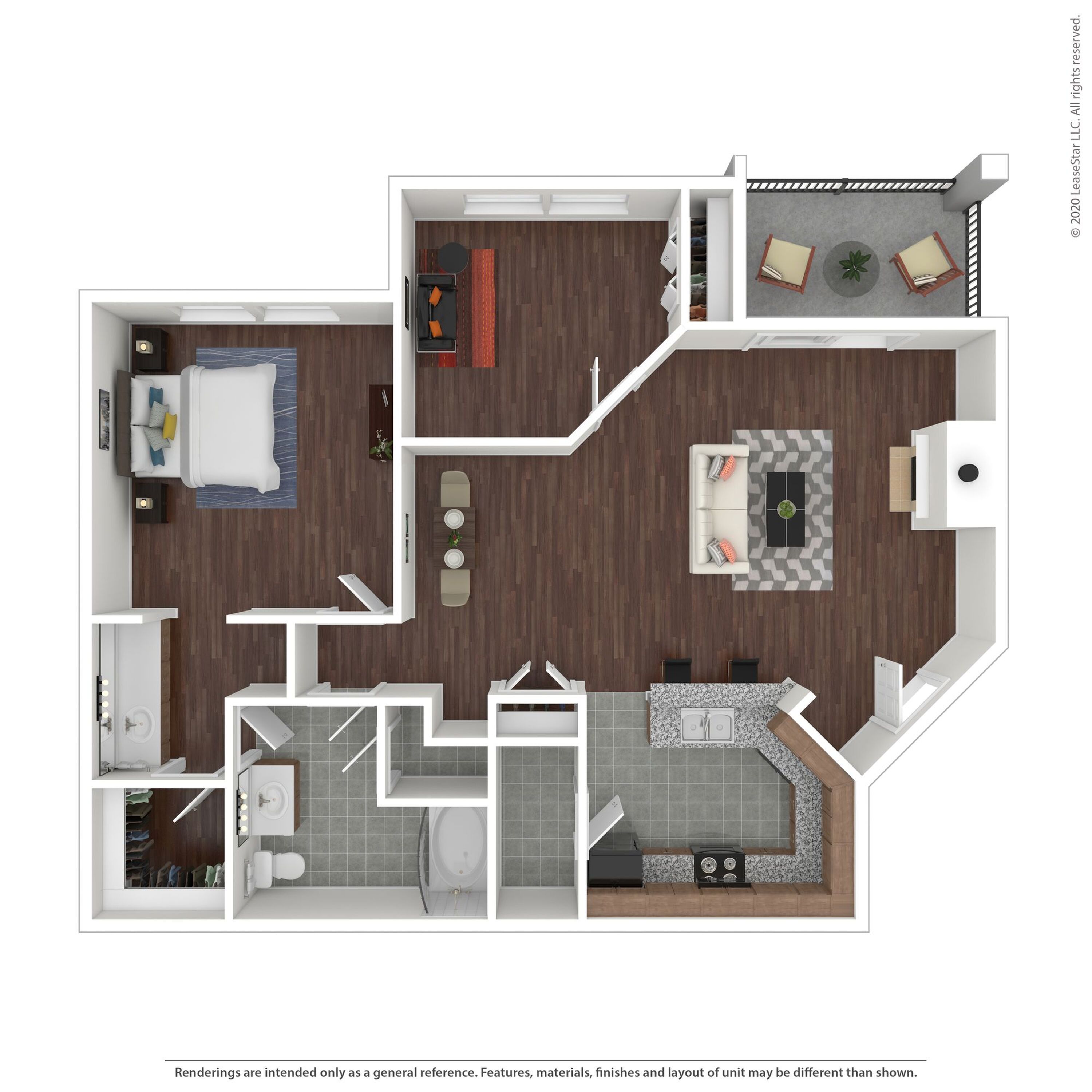 A2 floor plan