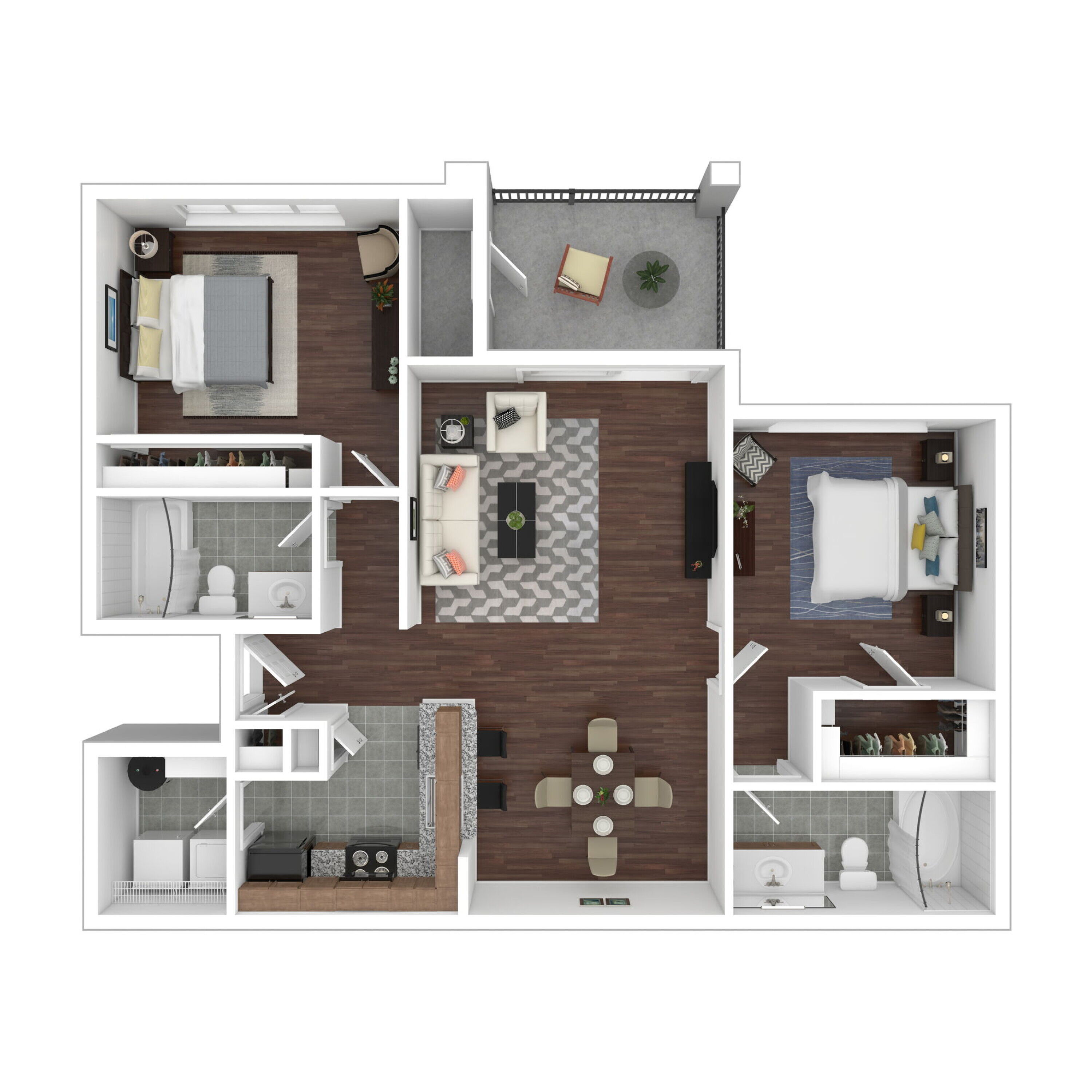 B2 floor plan