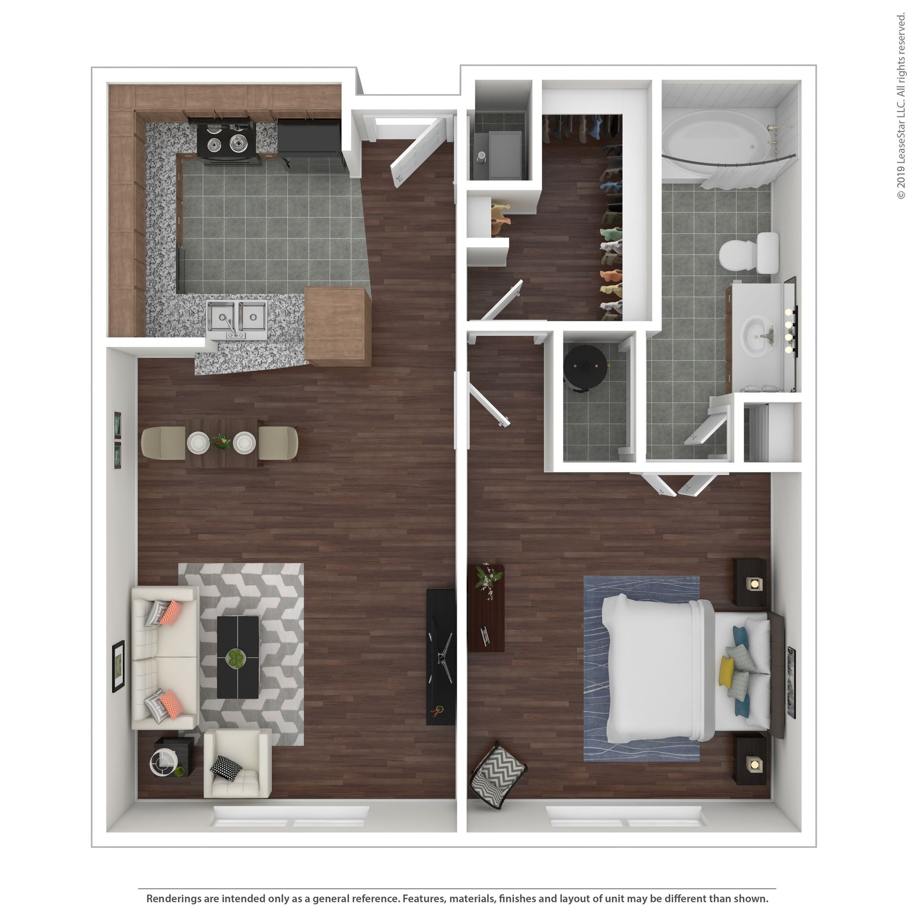 A2 floor plan