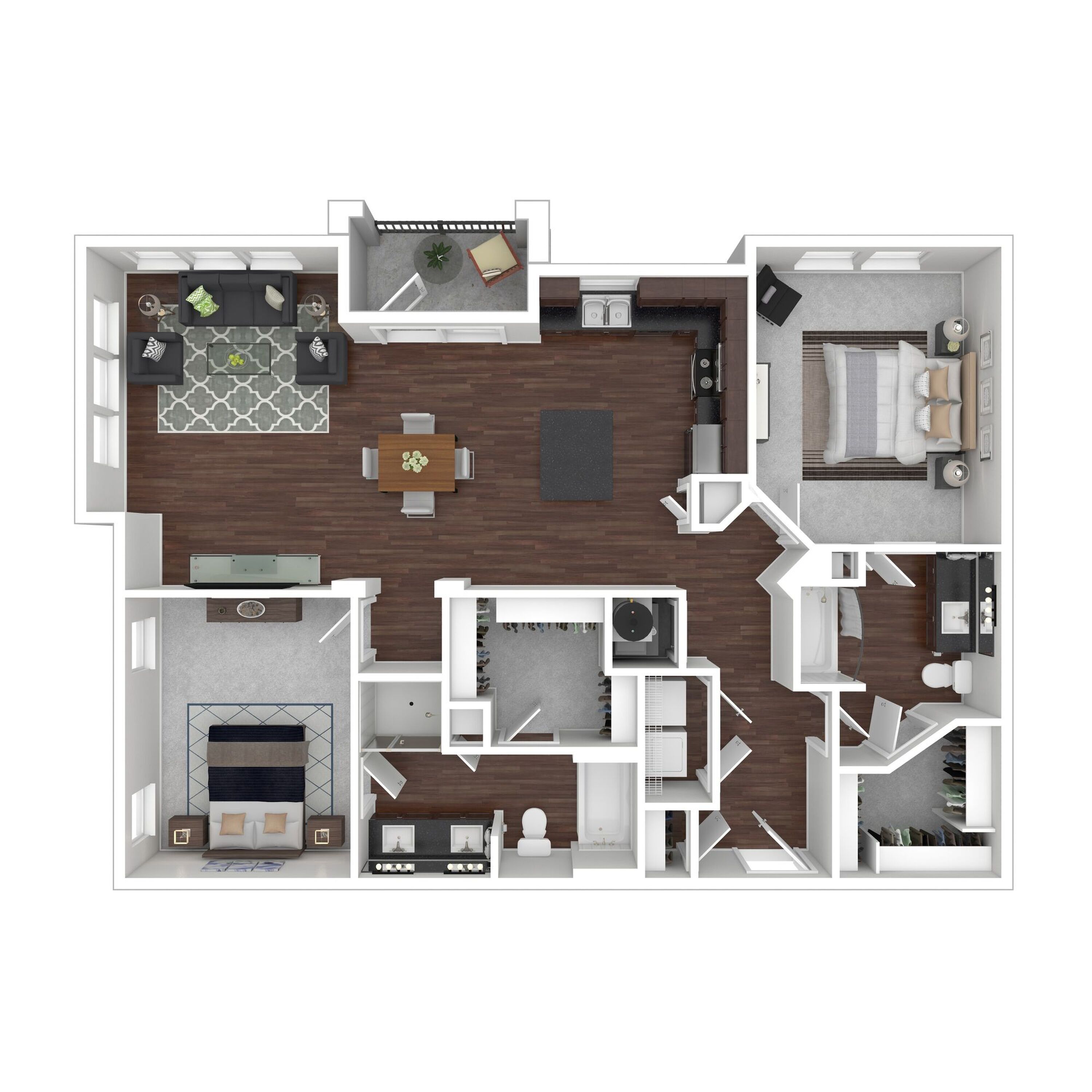B7 District floor plan