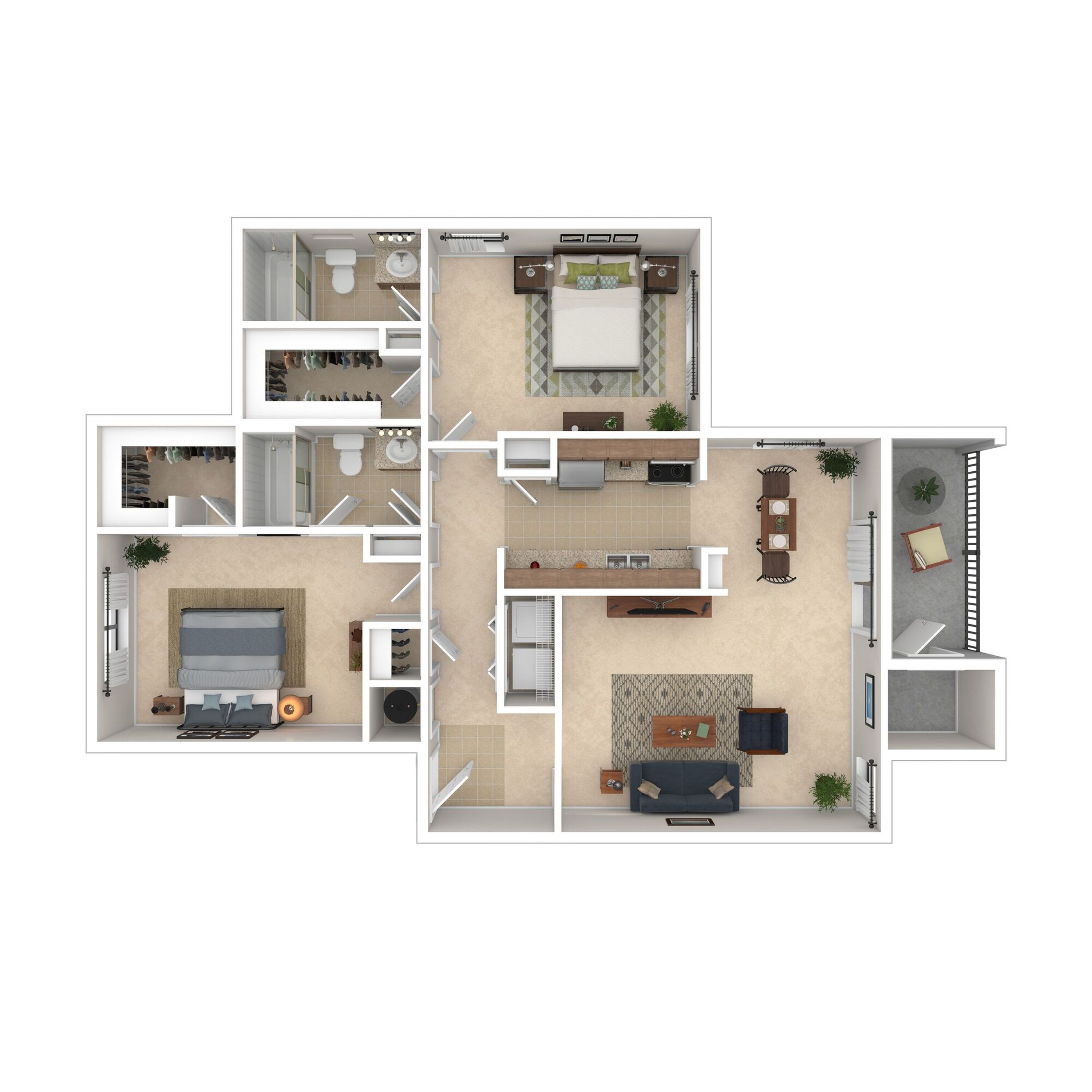 Castille floor plan