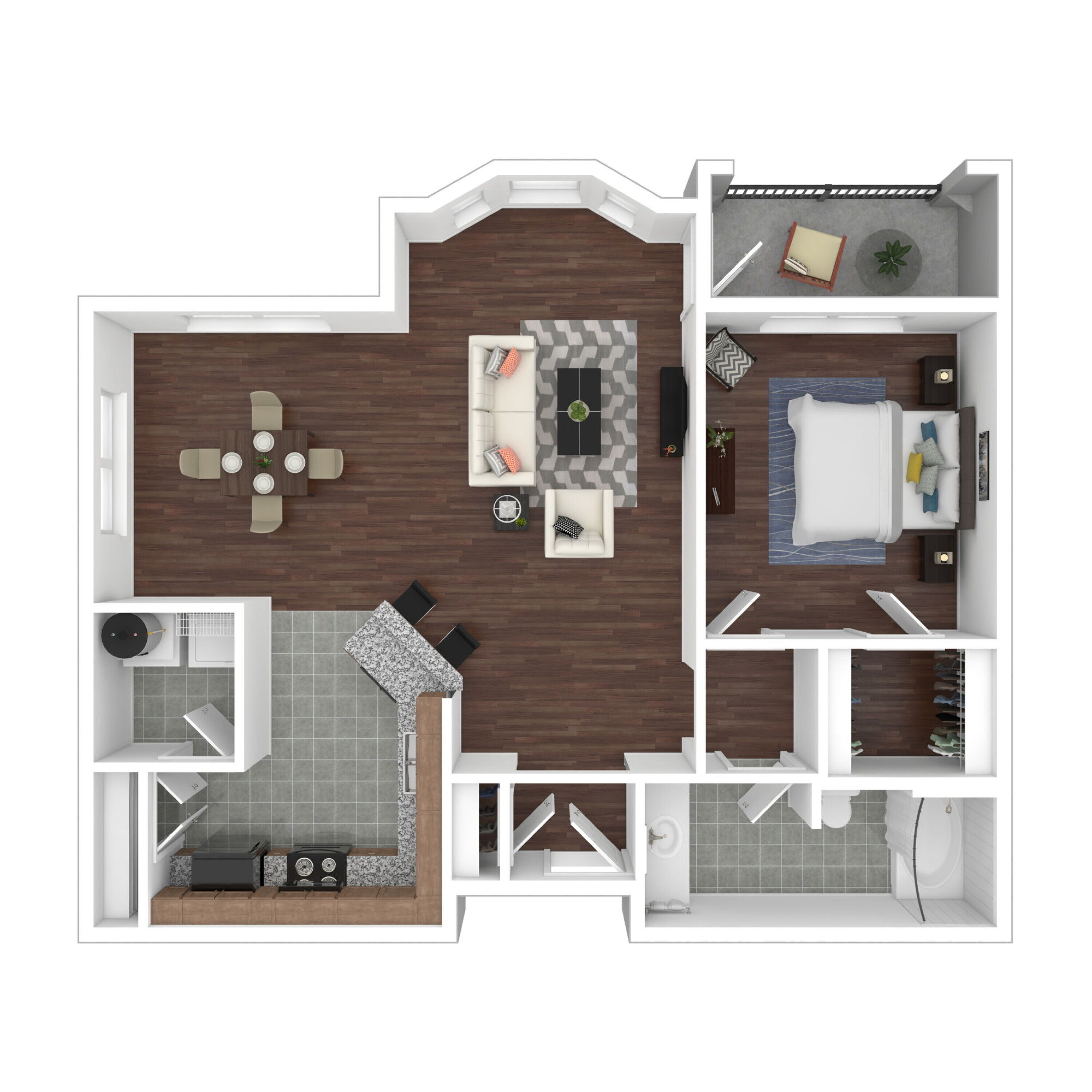 A1 floor plan