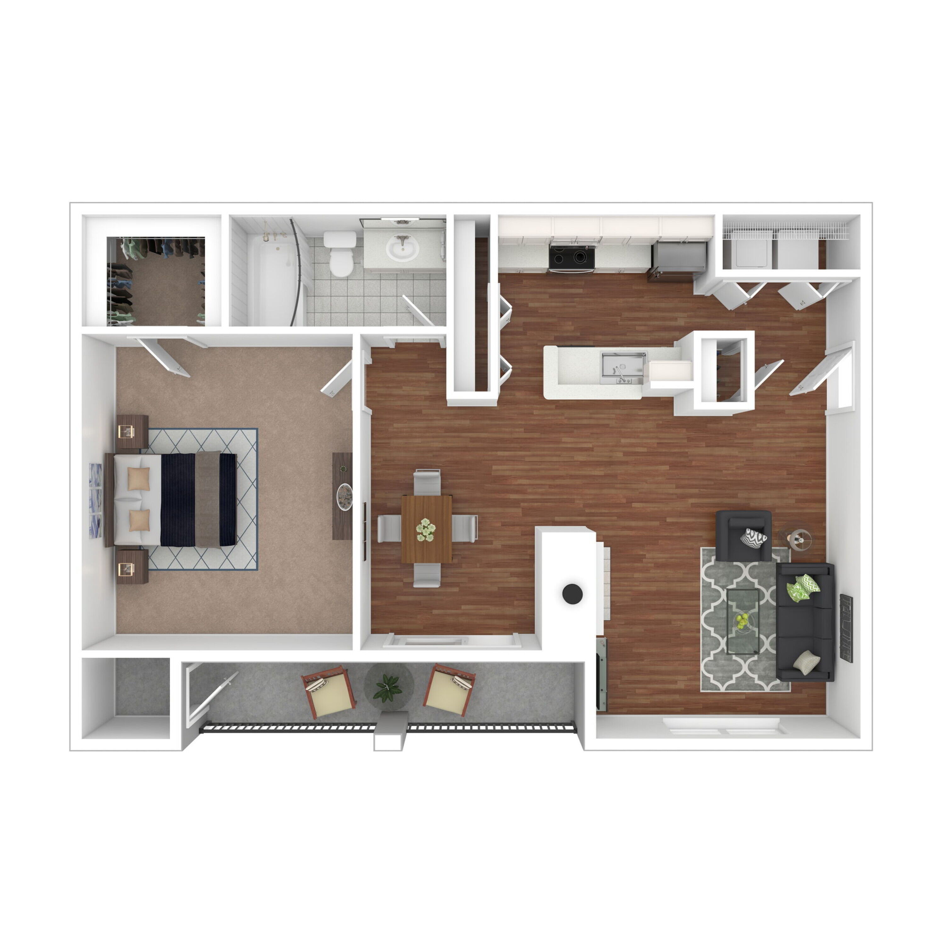 A2 floor plan