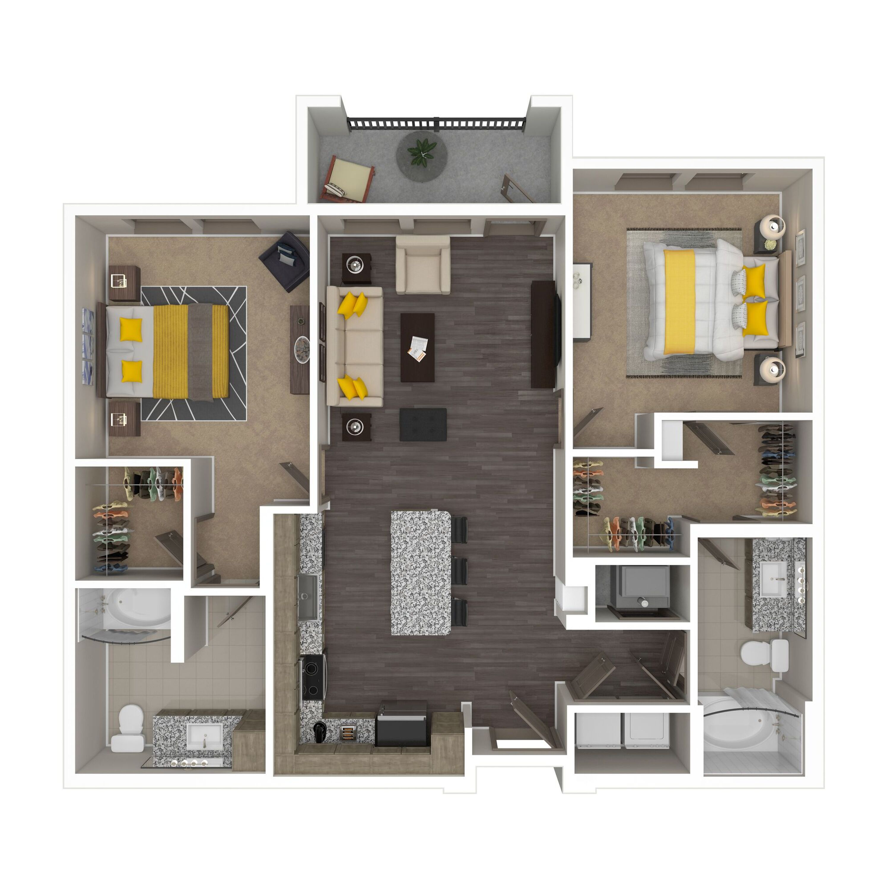 The Corson floor plan