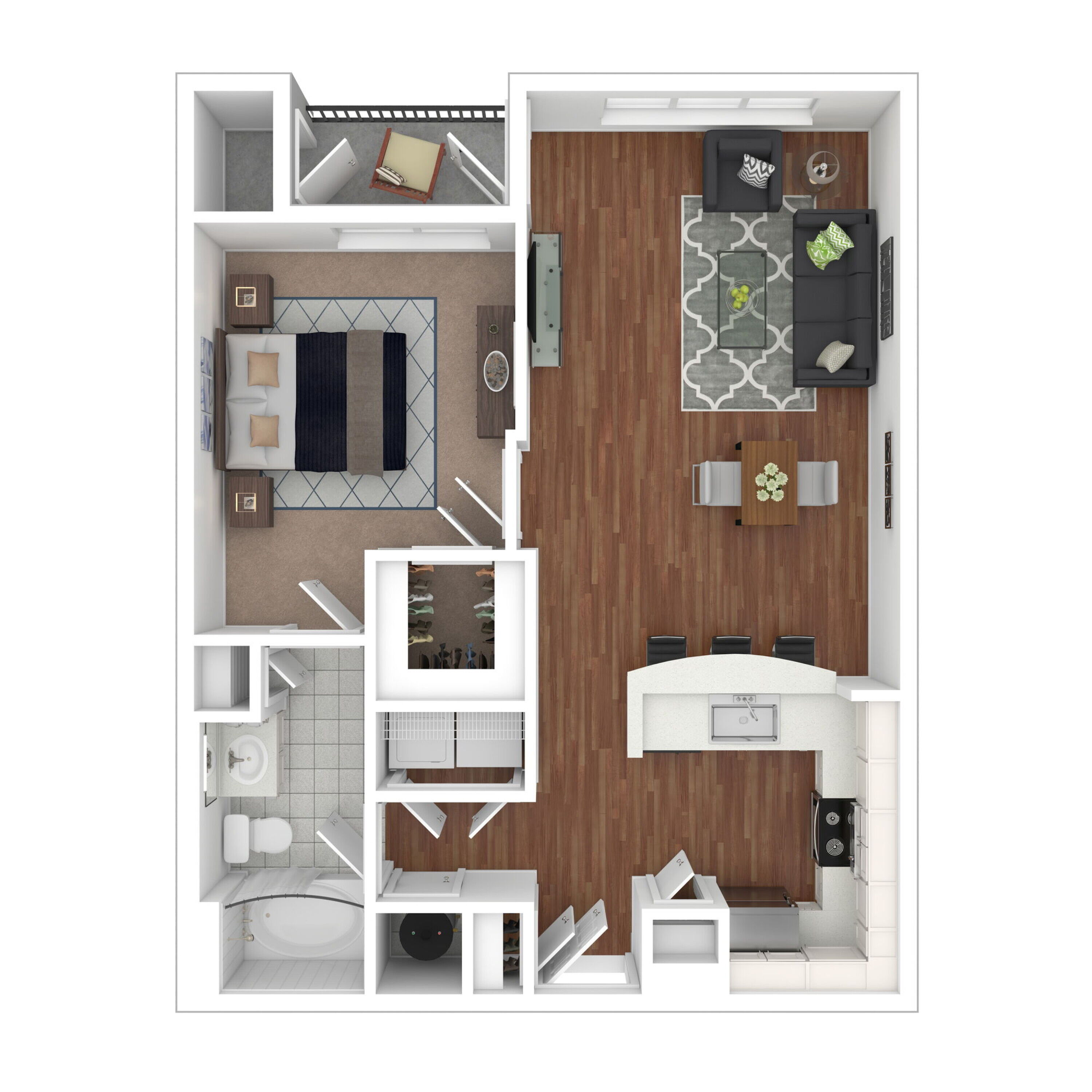 A1 floor plan