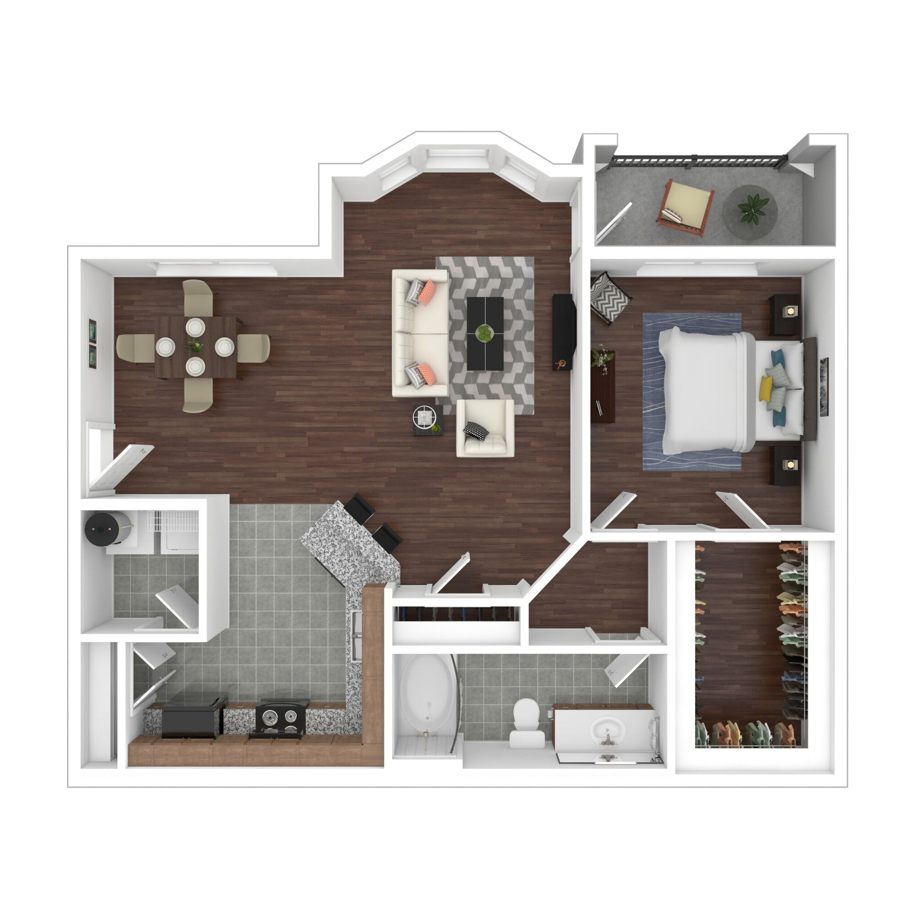 A2 floor plan