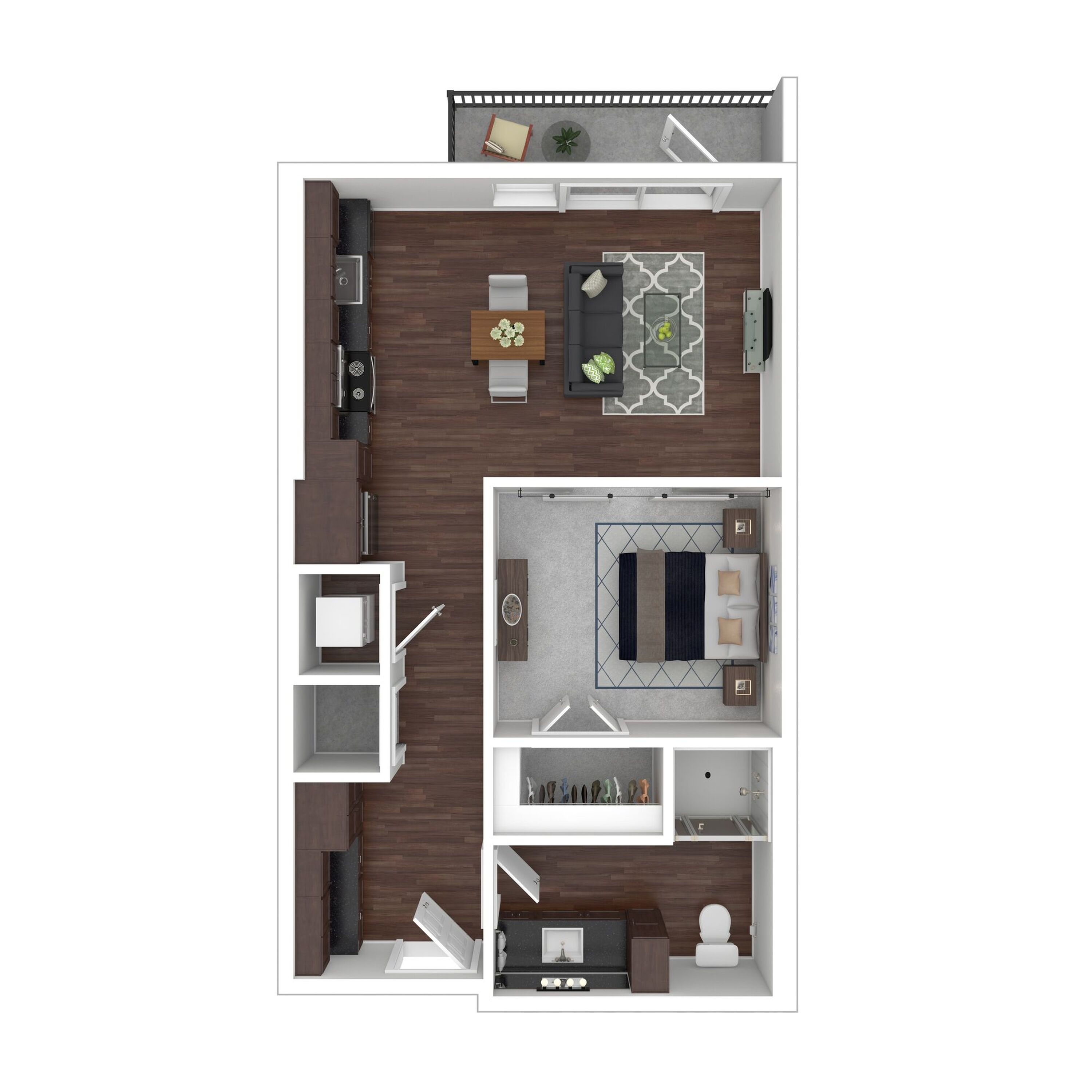 E1 floor plan