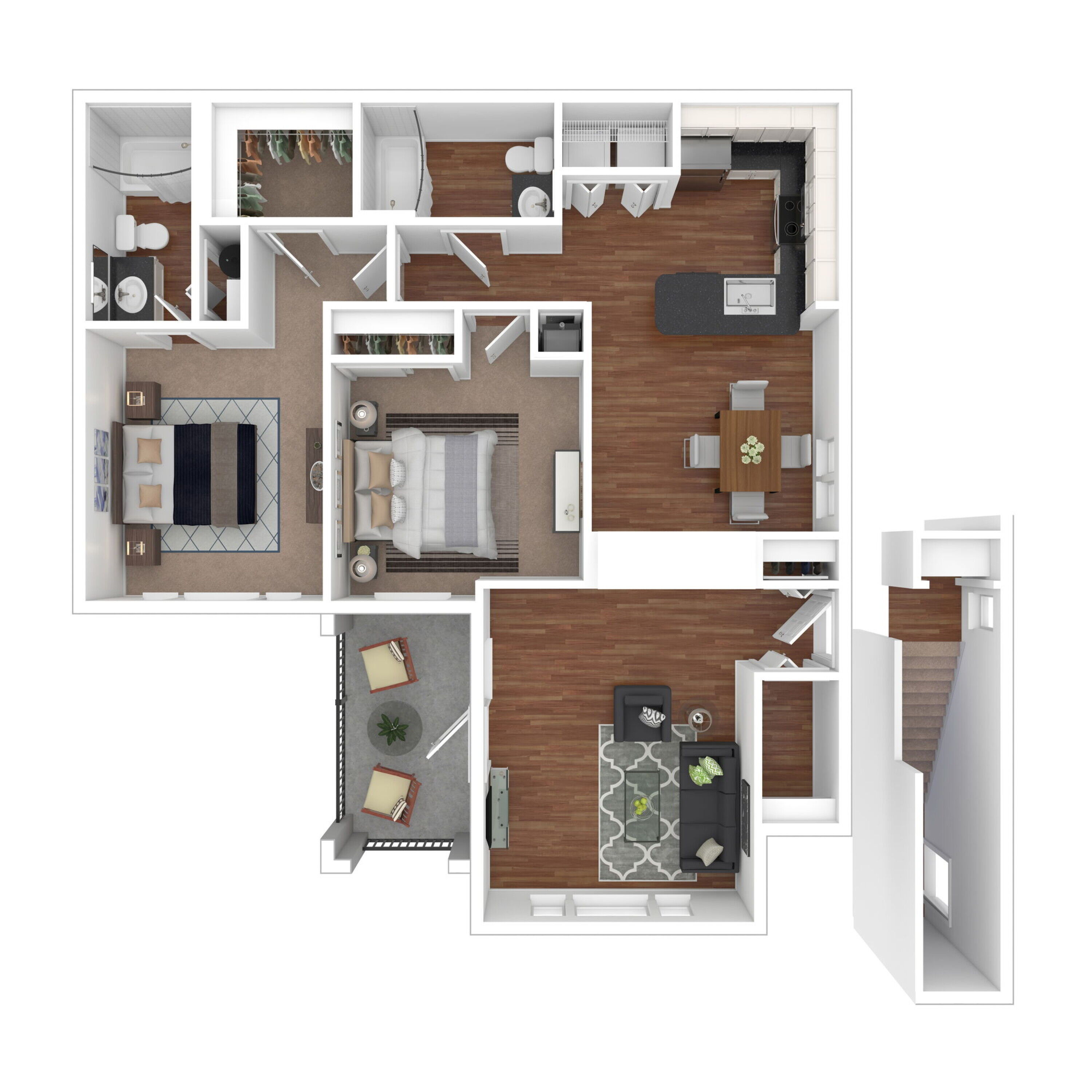 B2 floor plan