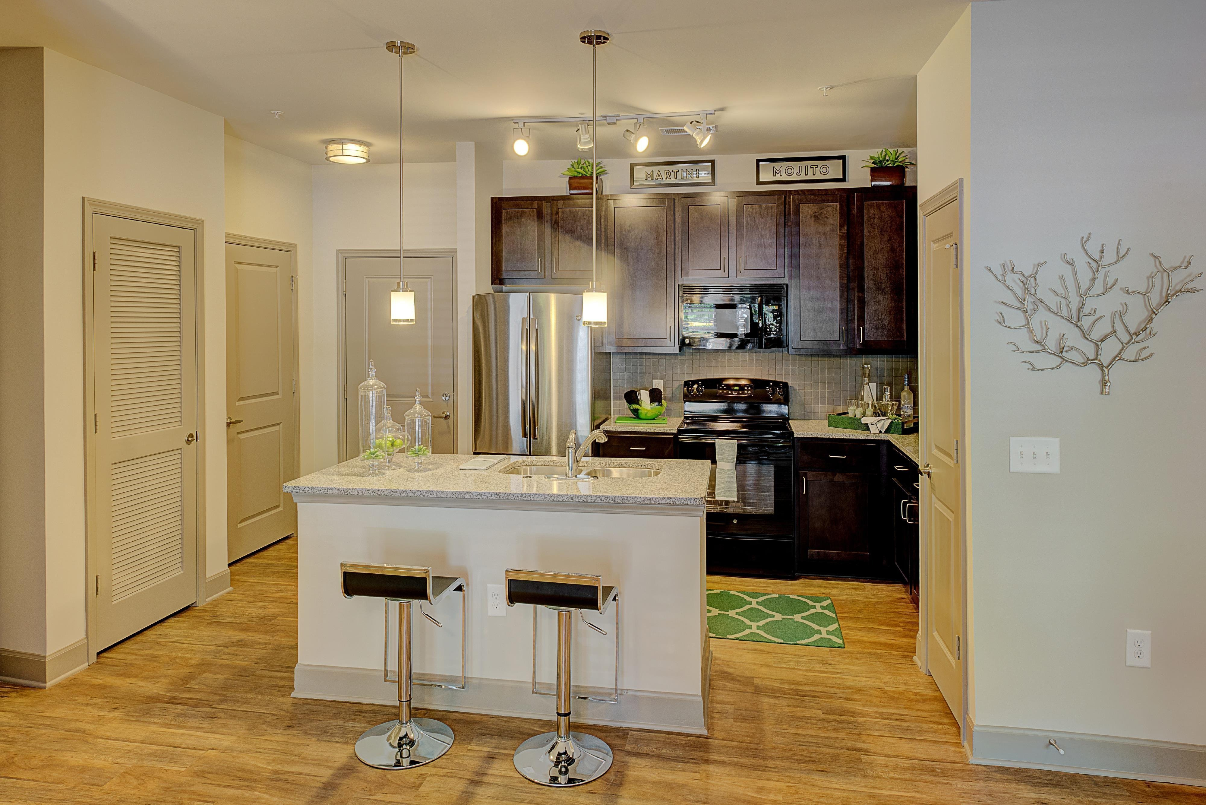 Entertain in style.  Built in USB ports for your convenience.