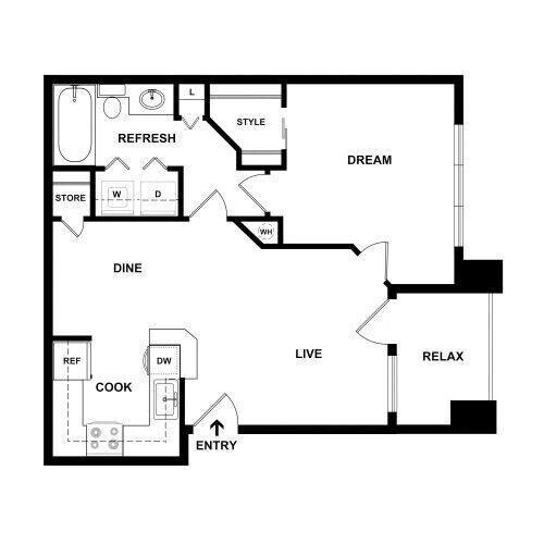 A1 floor plan