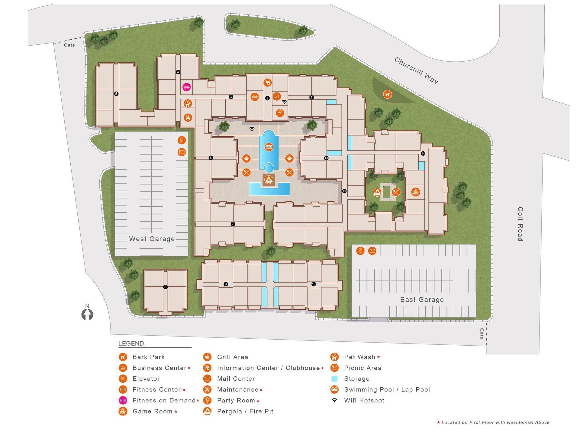 Dallas, TX 7900 Park Central Floor Plans | Apartments in Dallas, TX - Floor  Plans